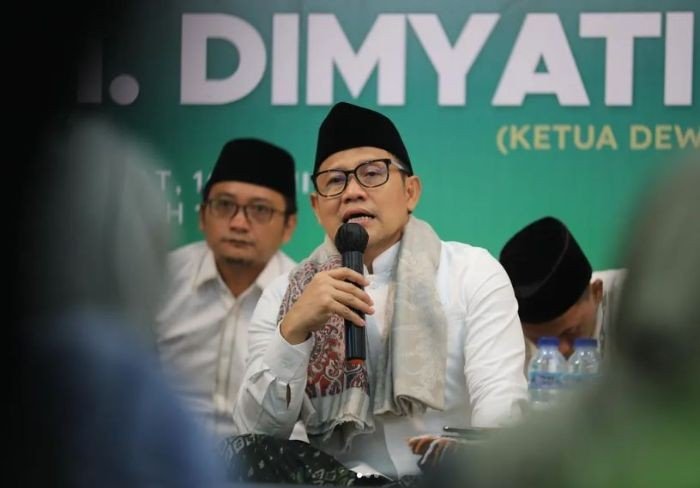 11. berbicara ketua umum pkb muhaimin iskandar atau cak imin( foto. ig @cakiminnow