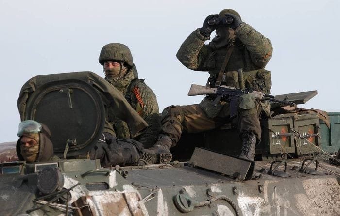 2. pasukan rusia pasukan rusia di ukraina( foto. tass