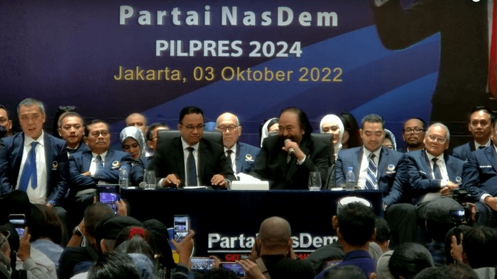9. deklarasi deklarasi anies baswedan oleh partai nasdem) foto. ist