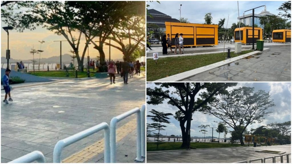 kolase foto suasana teras samarinda (ist)