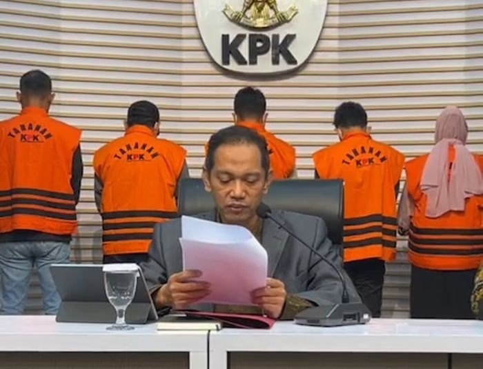 kpk memastikan penetapan 6 tersangka dari ott yang dilakukan di kalsel