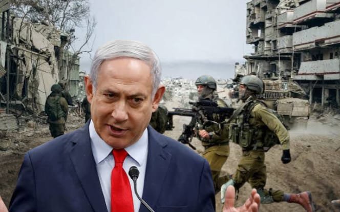 perdana menteri israel benjamin netanyahu mengonfirmasi bahwa israel telah mempersenjatai geng kriminal dan kelompok bersenjata tertentu di gaza