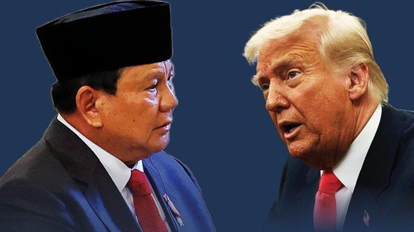 presiden donald trump dan presiden prabowo subianto