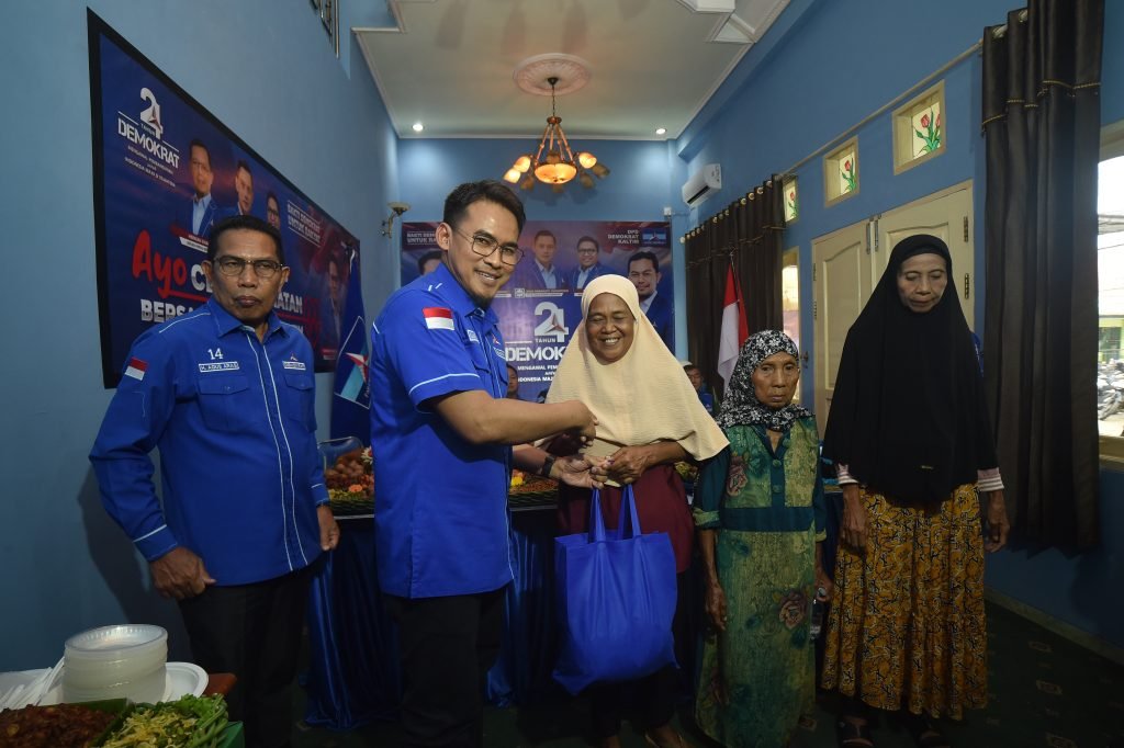 Puncak HUT ke-24 Partai Demokrat di Kaltim, DPD Gelar Bakti Sosial dan Doa Bersama nap 8003